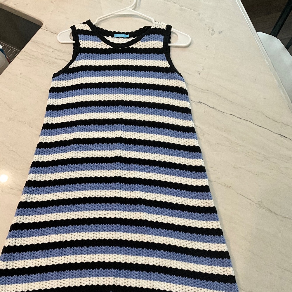 J McLaughlin Cotton Crochet dress XS